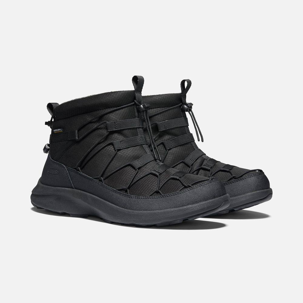 Keen Chukka Kängor Herr Svarta - Uneek Snk Waterproof - 528961CTV